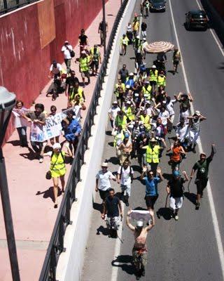 Marchas de “indignados” de toda España reconquistan Sol.
