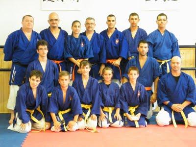 EXAMEN DE GRADOS DE GOSHIN JUTSU EN MOTRIL