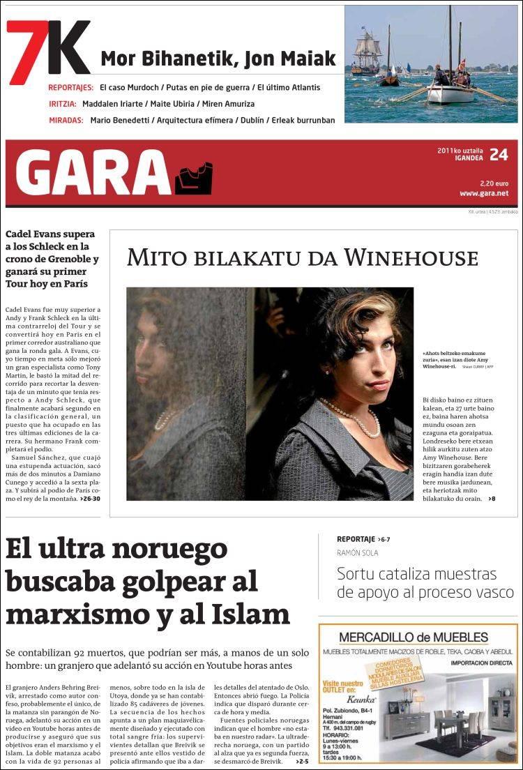 Noruega importa más que Winehouse