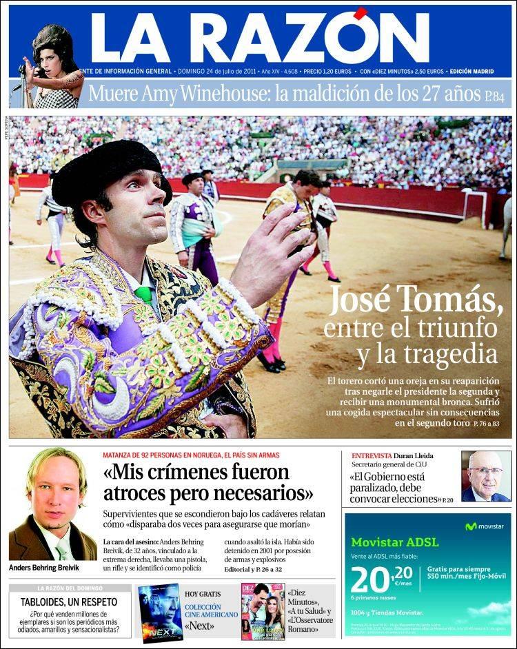 Noruega importa más que Winehouse