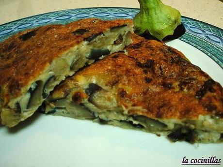TORTILLA FRANCESA DE BERENJENAS