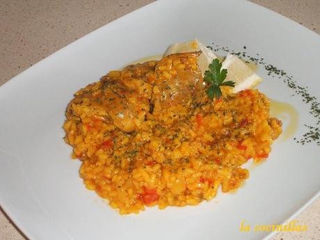 ARROZ GUISADO CON CONEJO PASO A PASO