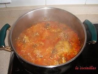ARROZ GUISADO CON CONEJO PASO A PASO