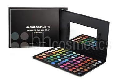 Reseña: 88 Shimmer palette de BH Cosmetics Reseña: 88 Shimmer palette de BH Cosmetics