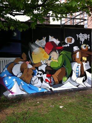 'Cheo', cómic streetart desde Bristol