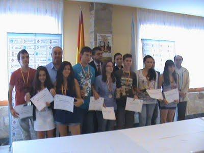 DAVID ANTON Y AMALIA ARANAZ CAMPEONES DE ESPAÑA SUB16