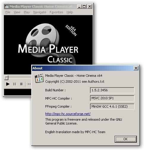 www windows media player classic free download