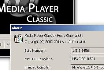 windows media player classic 64 bit