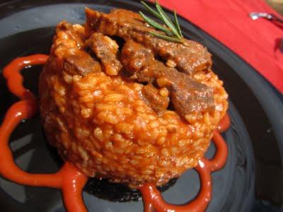 RISOTTO CON TERNERA