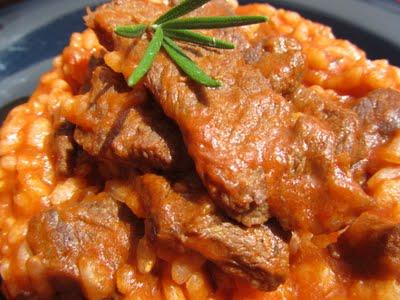 RISOTTO CON TERNERA