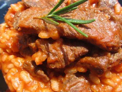 RISOTTO CON TERNERA