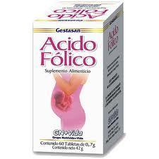 embaacfolico Ácido fólico en el embarazo
