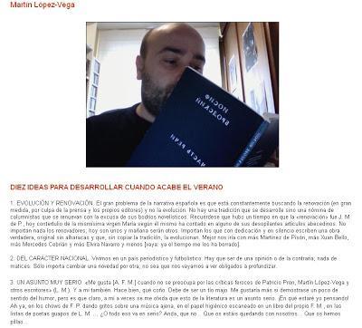 Vendrá el tiempo y tendrá nuestros poemas (o la paja en el ojo ajeno) Vendrá el tiempo y tendrá nuestros poemas (o la paja en el ojo ajeno)