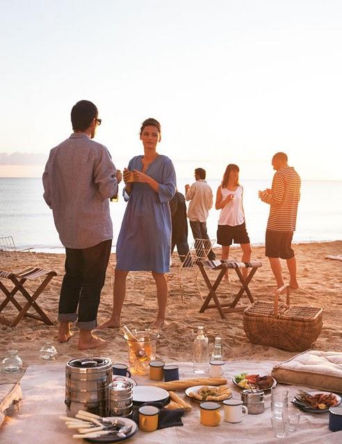 Verano de campo y playa