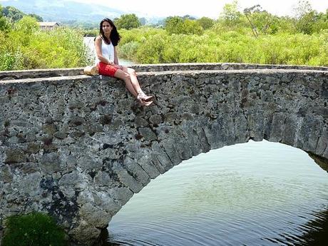 En el campo con tacones