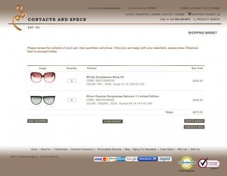 Chicago-Eye-Doctor-Designer-Sunglasses Inspiraciones de check out cart