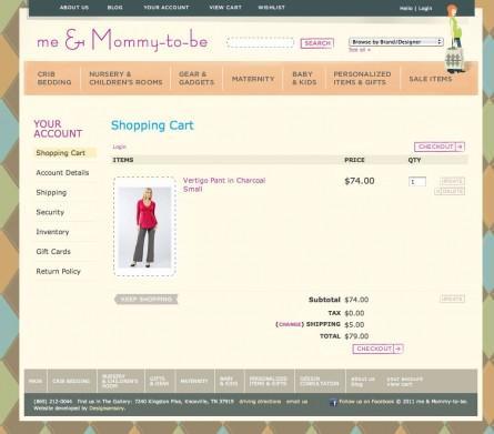 Me-Mommy-to-be-Your-Cart Inspiraciones de check out cart