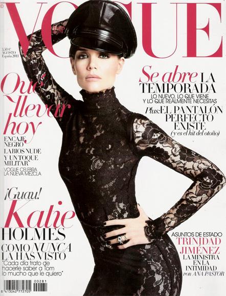 Katie Holmes en Vogue España