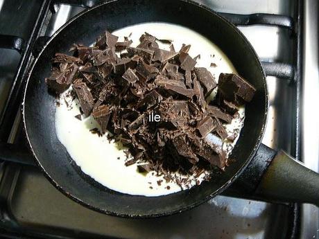 Cobertura o Baño de chocolate para Tortas o budines