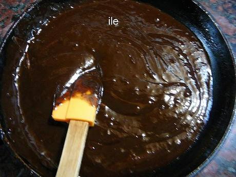 Cobertura o Baño de chocolate para Tortas o budines