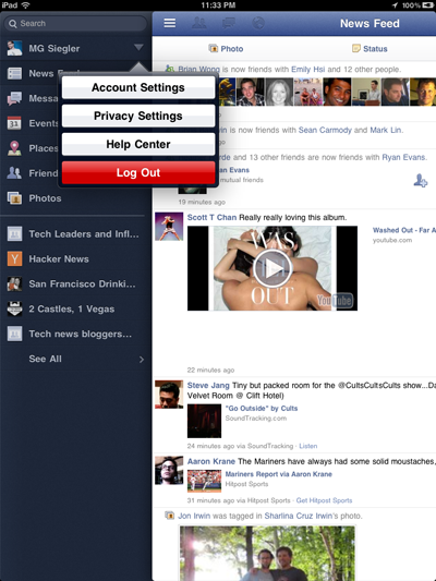 La futura app de Facebook para iOS en imagenes filtradas La futura app de Facebook para iOS en imagenes filtradas