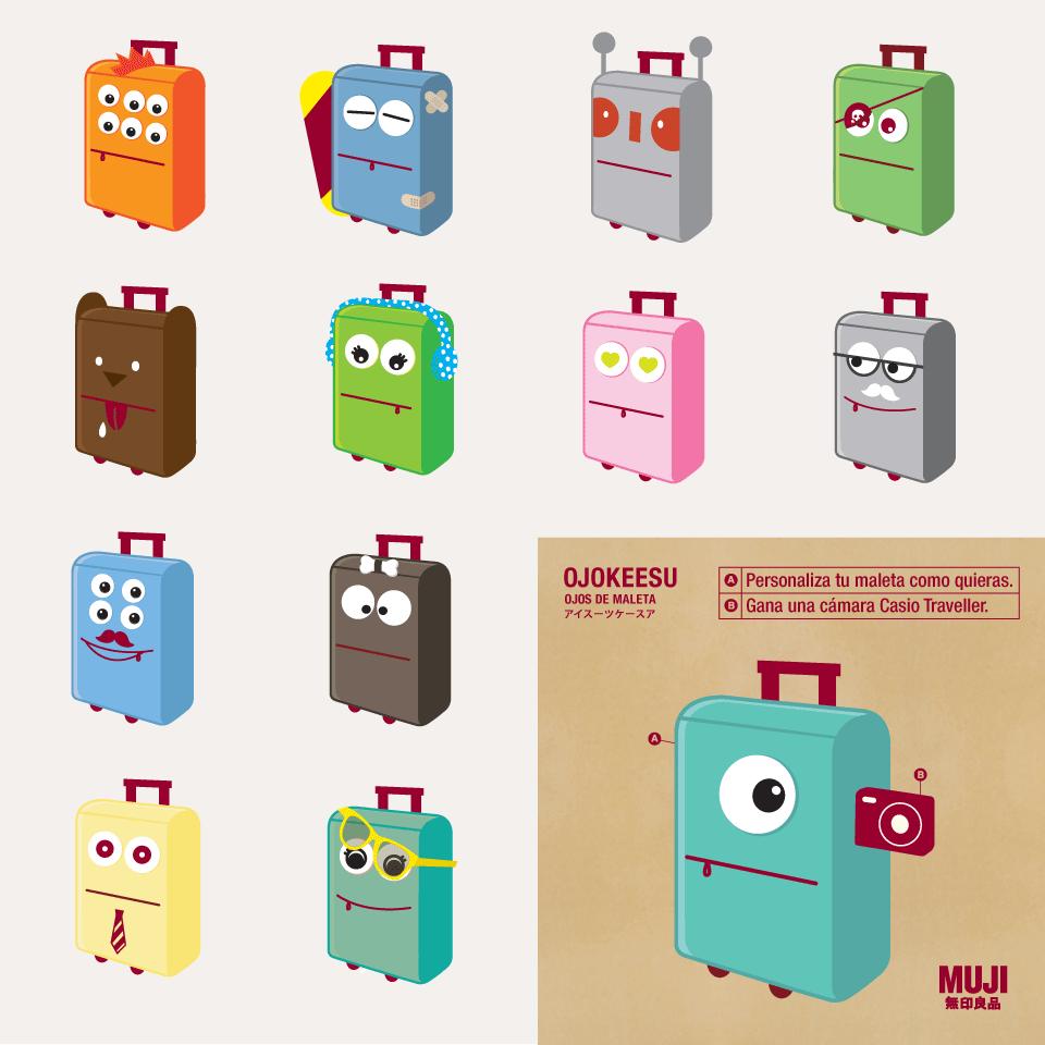 Ojokeesu, ponle ojos a tu maleta