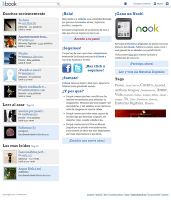 Liibook - La red social de escritores y lectores de libros donde se gana dinero