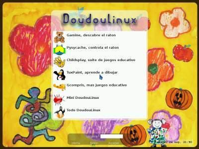 DoudouLinux, distro para los mas pequeños de la casa