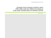 Informe sobre inventario emisiones contaminantes 1990-2009