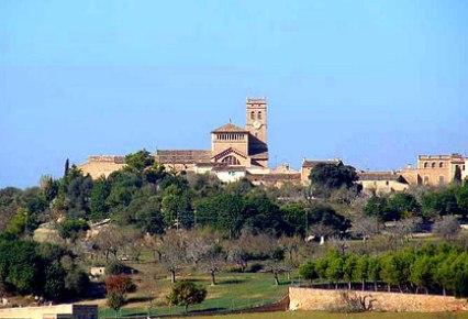 Ariany en el centro de Mallorca