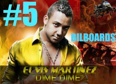 Elvis Martinez en # 5 de Billboard