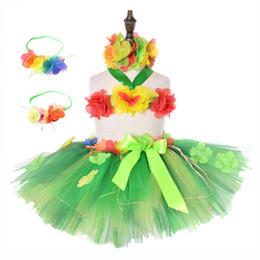 Falda Hawaiana Para Nina