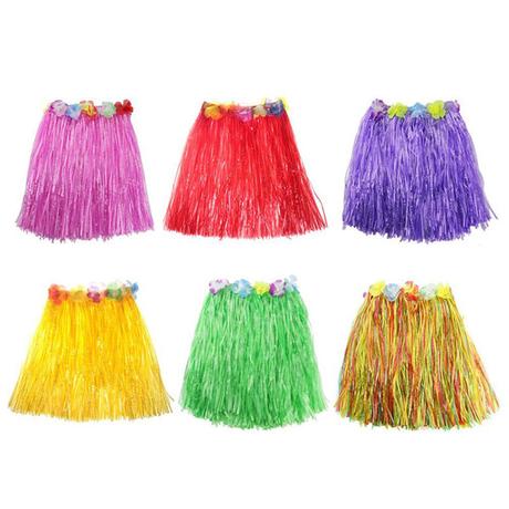 Falda Hawaiana Para Nina