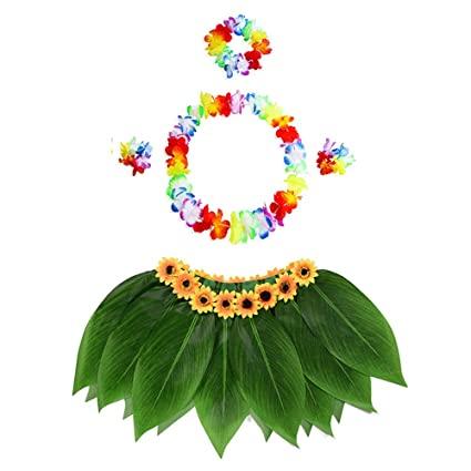 Falda Hawaiana Para Nina