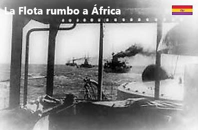 LA FLOTA PARTE RUMBO ÁFRICA, COMUNICADOS DURANTE LA RUTA LA FLOTA PARTE RUMBO ÁFRICA, COMUNICADOS DURANTE LA RUTA