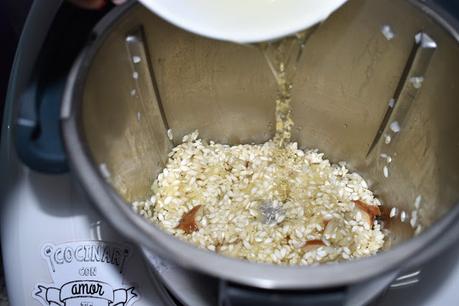 Risotto de ceps ( boletus) en Thermomix Risotto de ceps ( boletus) en Thermomix