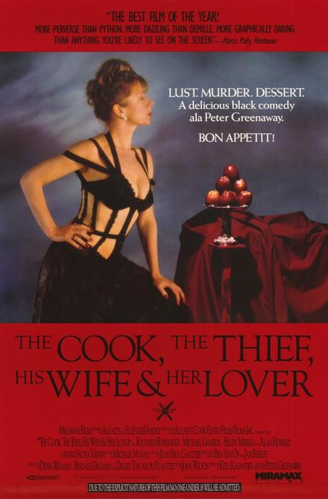 EL COCINERO, EL LADRÓN, SU MUJER Y SU AMANTE - Peter Greenaway EL COCINERO, EL LADRÓN, SU MUJER Y SU AMANTE - Peter Greenaway