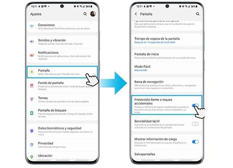 Evita llamadas y toques accidentales en los móviles de Samsung con One UI