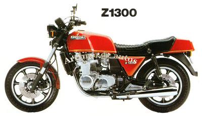 Kawasaki Z 1300 del año 1980