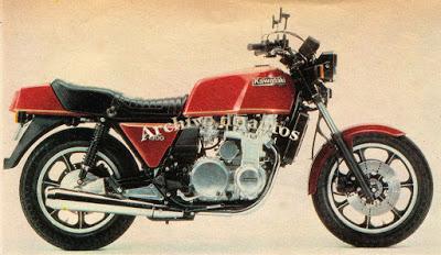 Kawasaki Z 1300 del año 1980