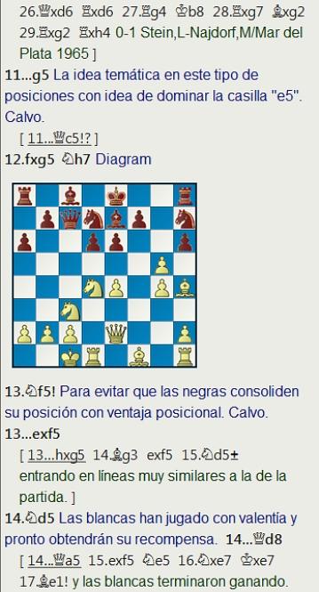 Grandes combates canarios (14) - Calvo vs Kavalek, Las Palmas (6) 1973 Grandes combates canarios (14) - Calvo vs Kavalek, Las Palmas (6) 1973