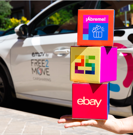 eBay se une a Emov by Free2Move para celebrar una edición muy especial de sus eBay Days