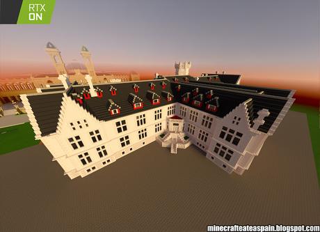 Minecrafteate en RTX, Nº29: Replica del Palacio de la Magdalena de Santander, España.