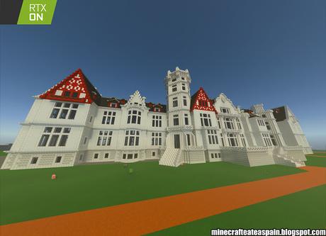 Minecrafteate en RTX, Nº29: Replica del Palacio de la Magdalena de Santander, España.