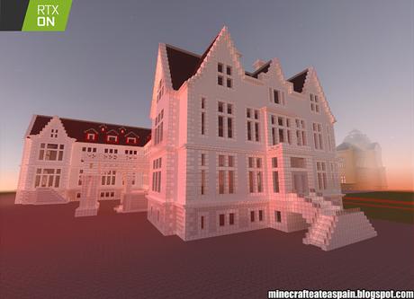 Minecrafteate en RTX, Nº29: Replica del Palacio de la Magdalena de Santander, España.