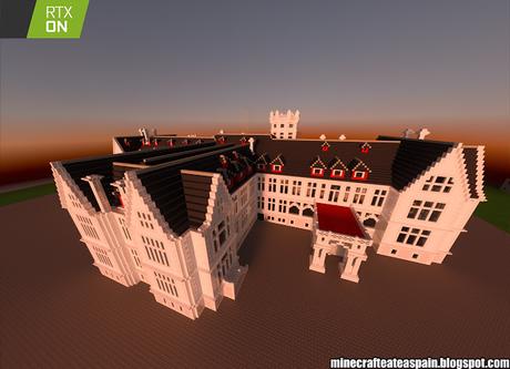 Minecrafteate en RTX, Nº29: Replica del Palacio de la Magdalena de Santander, España.