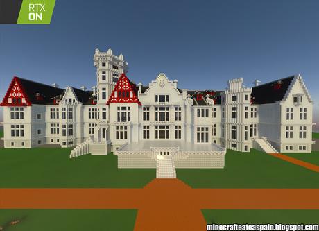 Minecrafteate en RTX, Nº29: Replica del Palacio de la Magdalena de Santander, España.