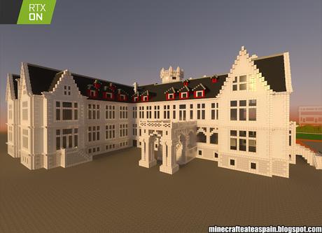 Minecrafteate en RTX, Nº29: Replica del Palacio de la Magdalena de Santander, España.