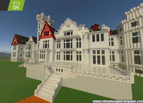 Minecrafteate en RTX, Nº29: Replica del Palacio de la Magdalena de Santander, España.