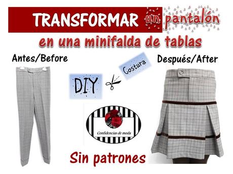 Transformar Un Pantalon En Una Falda